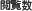 閲覧数