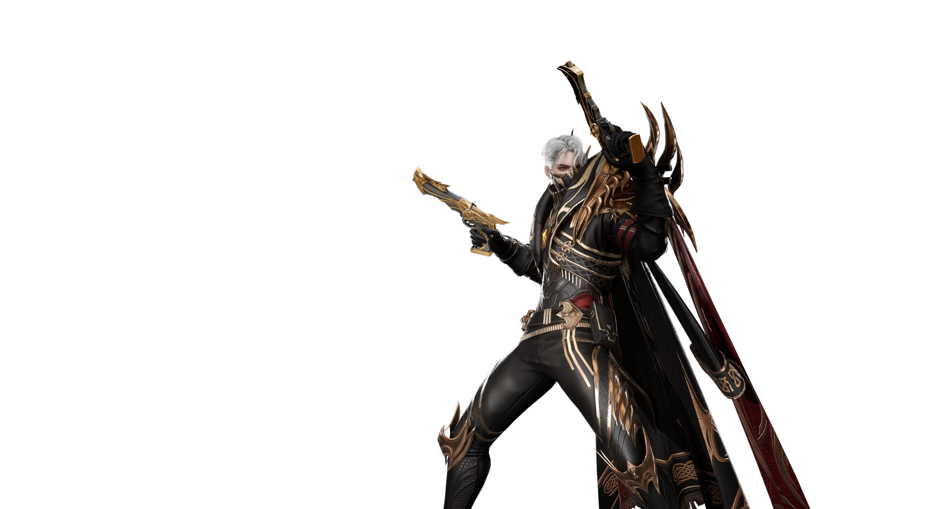 双拳銃キャラクター