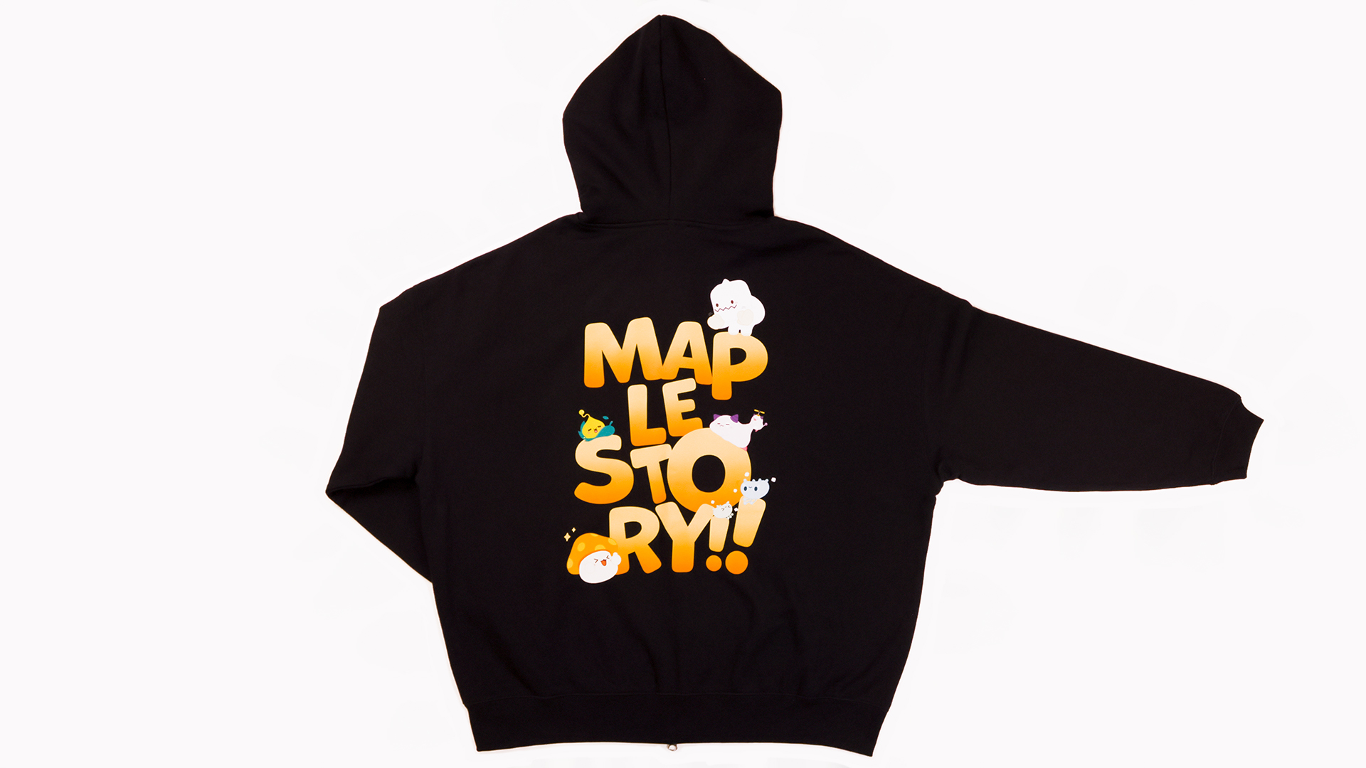 ビックシルエット<br>ジップパーカー