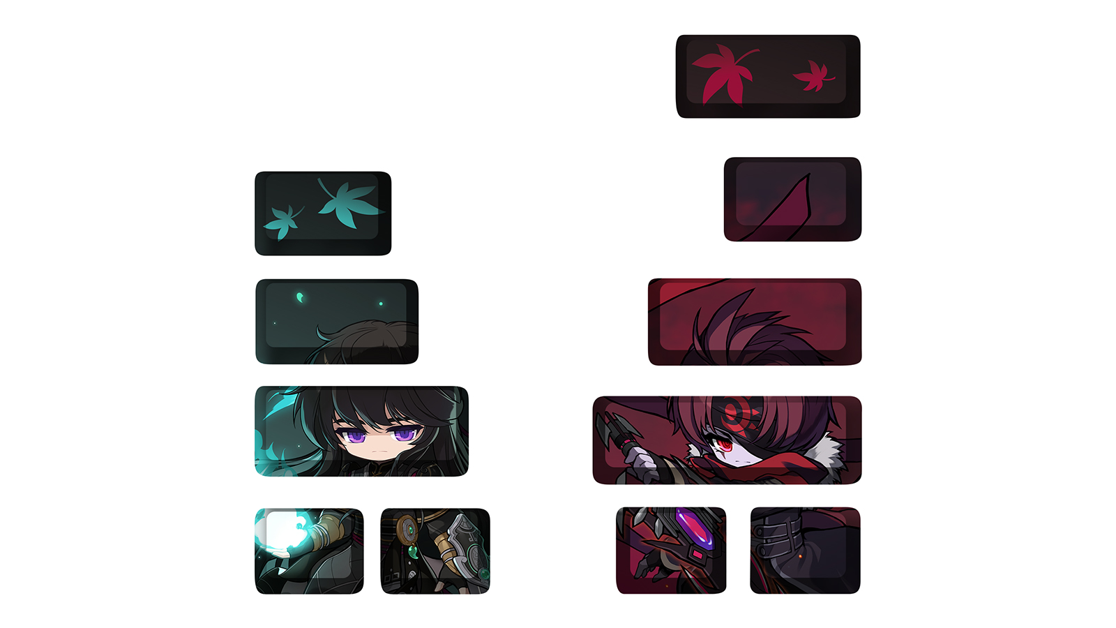 ゲーミングキーボード＆<br>オリジナルキーキャップセット