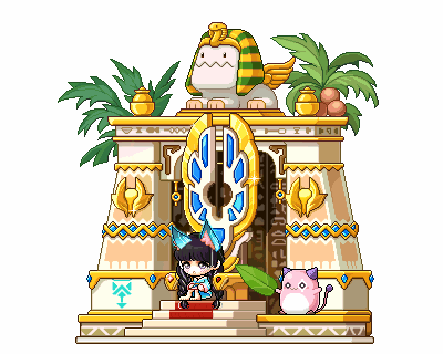 ファラオの余裕椅子