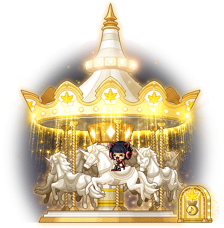 メリーゴーランドオルゴール椅子
